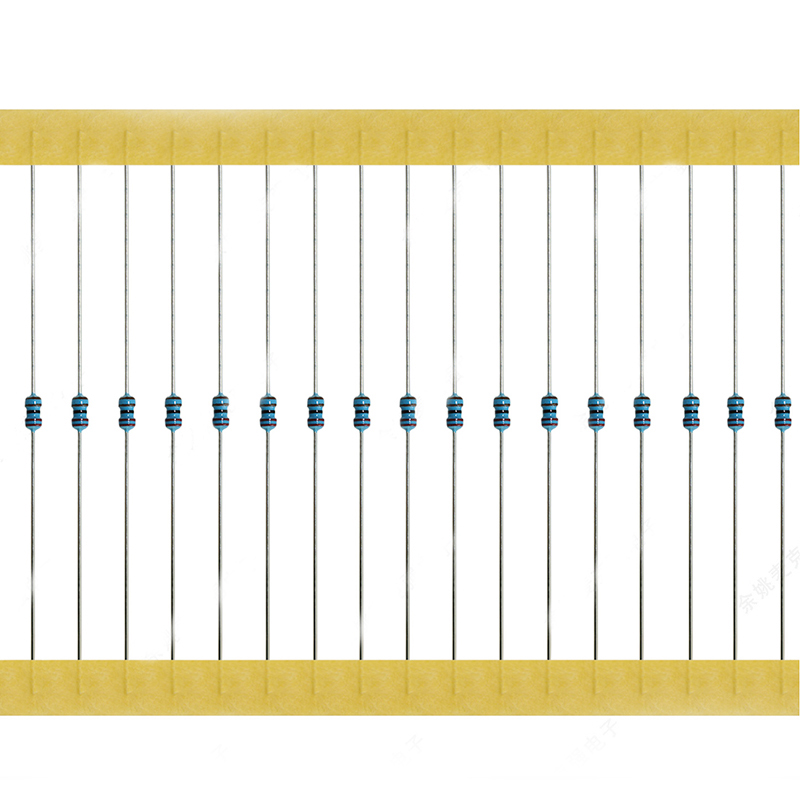 色环直插金属膜电阻 1/8w 1% 0.125W 1M/1.2M/1.5M4.7M/10M等全系列