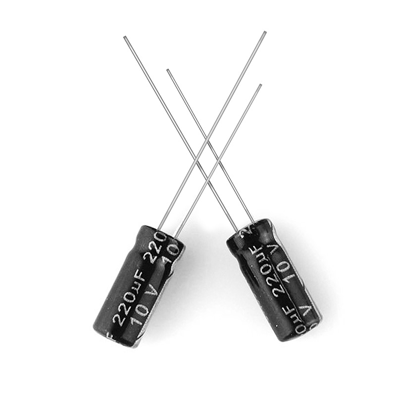 3000小时 ytf铝电解电容220UF/10V 5*7mm 10V220UF主板常用 电容器