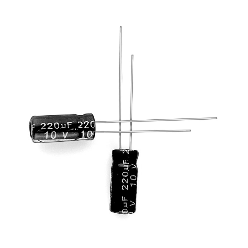 3000小时 ytf铝电解电容220UF/10V 5*7mm 10V220UF主板常用 电容器