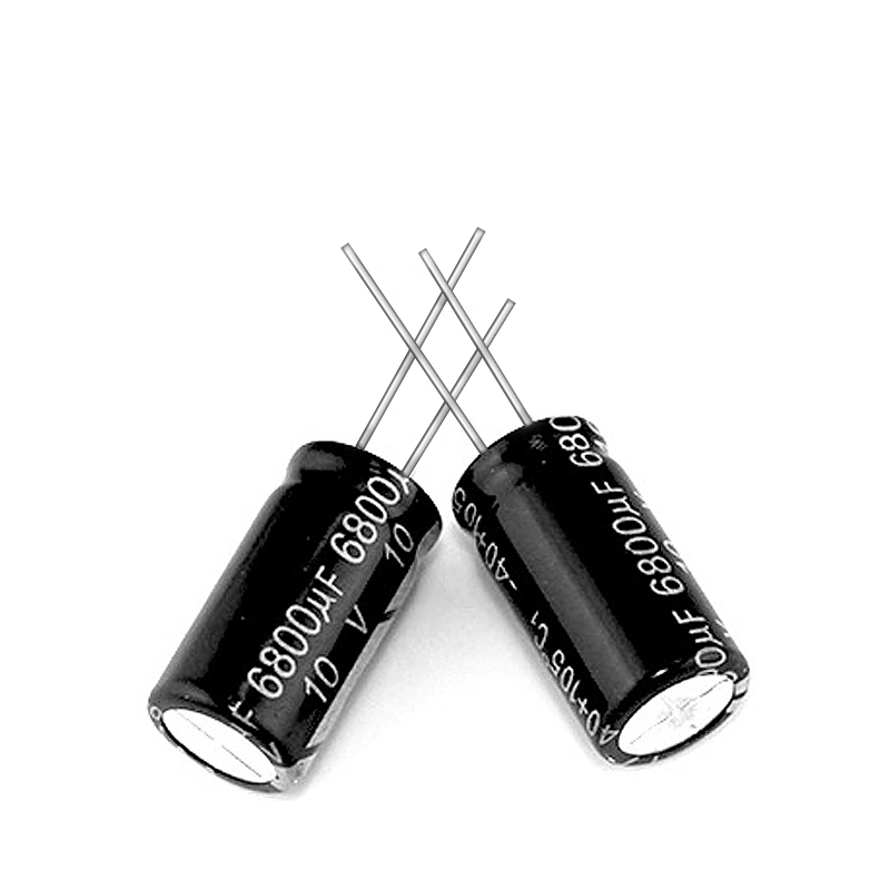 厂家直供铝电解电容 10V6800UF 13X25mm 6800UF/10V 开关电 源电容