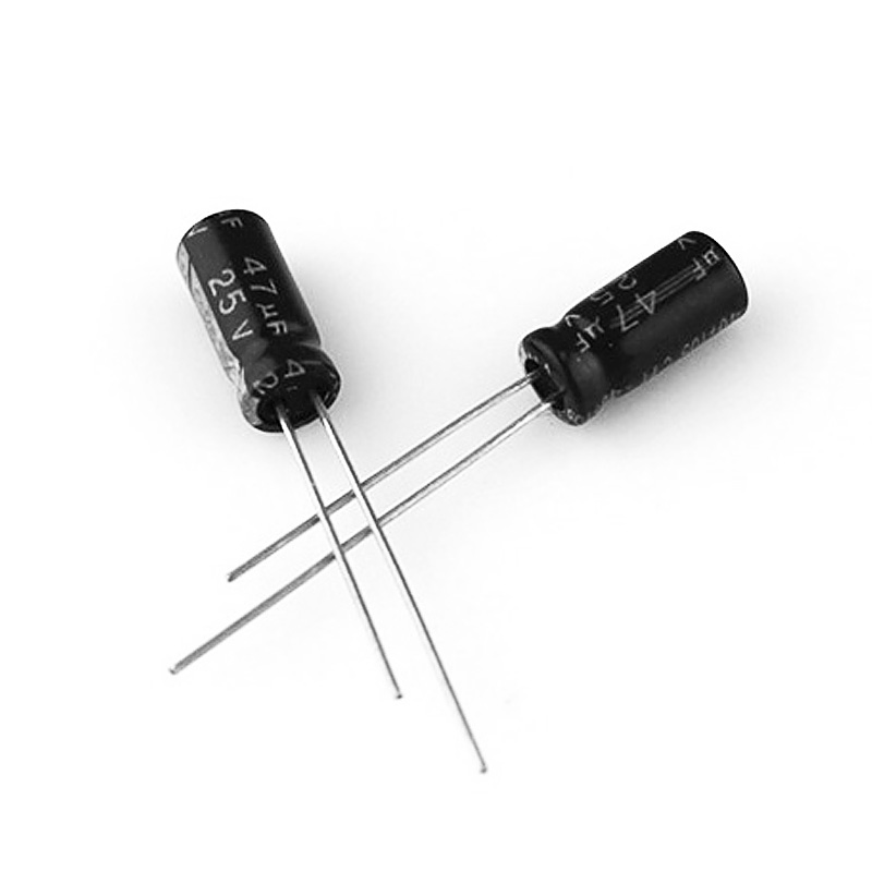 ytf原厂电解电容47UF/25V 体积5*11mm 25V47UF铝电解电容生产 厂家