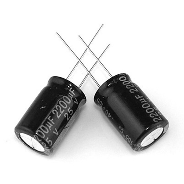 2200UF/25V智能家居控制板用电解电容 13*25mm 25V2200UF原厂 直销
