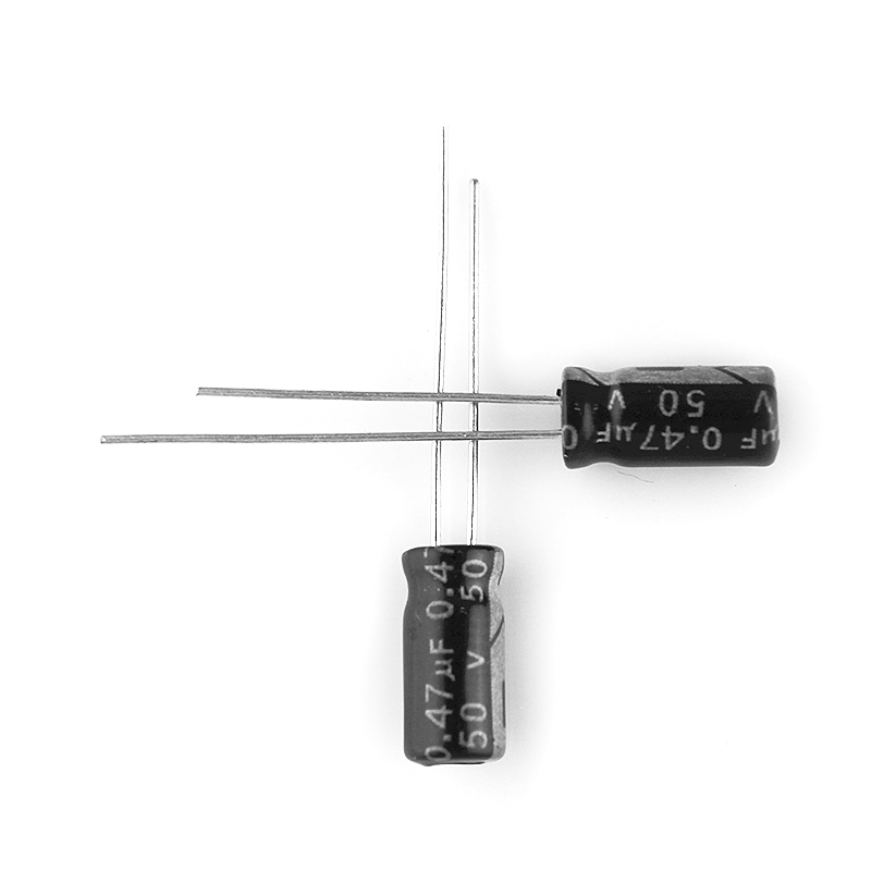 ytf环保105℃ 标准品50V0.47UF 体积5*11mm 0.47UF/50V铝电 解电容