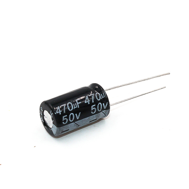  环保铝电解电容470UF/50V 10*20mm 50V470UF主板显示器常用电容器