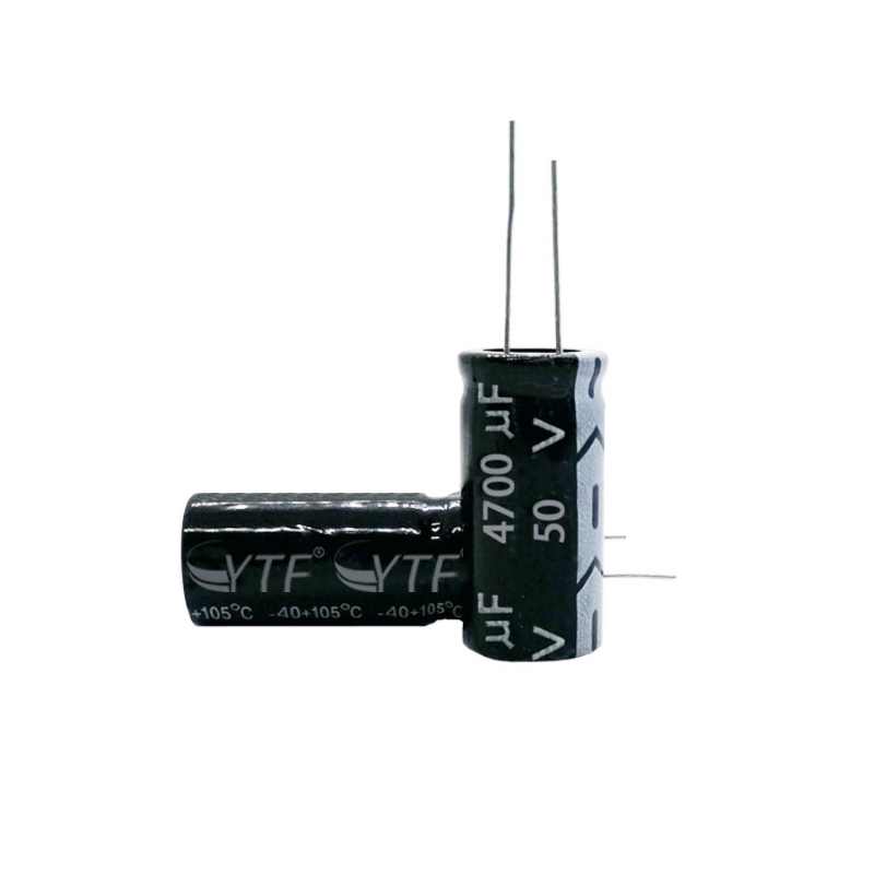 ytf品牌电解电容50V4700UF 18*35mm 4700UF/50V 长寿命环保 耐高温