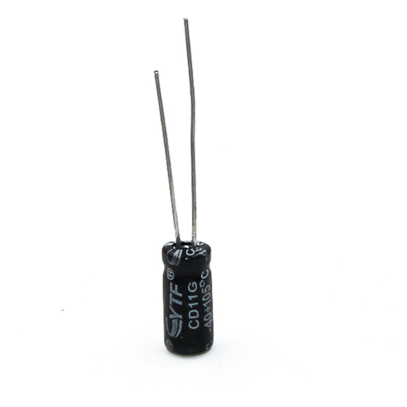 ytf品牌电解电容63V2.2UF 5*11mm 2.2UF/63V3000小时长寿命电解电容