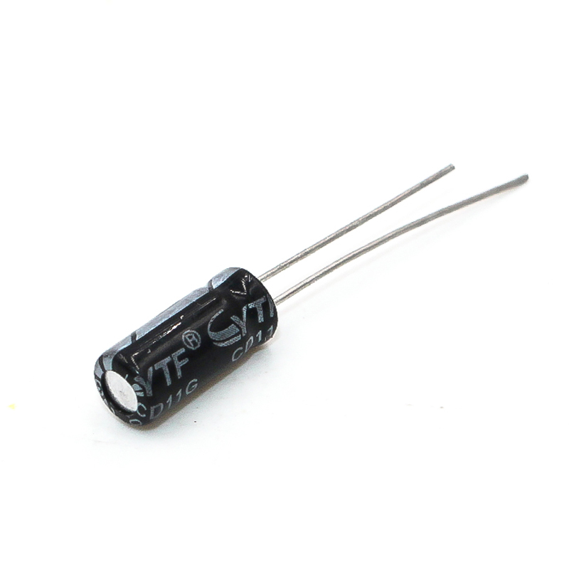 ytf品牌电解电容63V2.2UF 5*11mm 2.2UF/63V3000小时长寿命电解电容