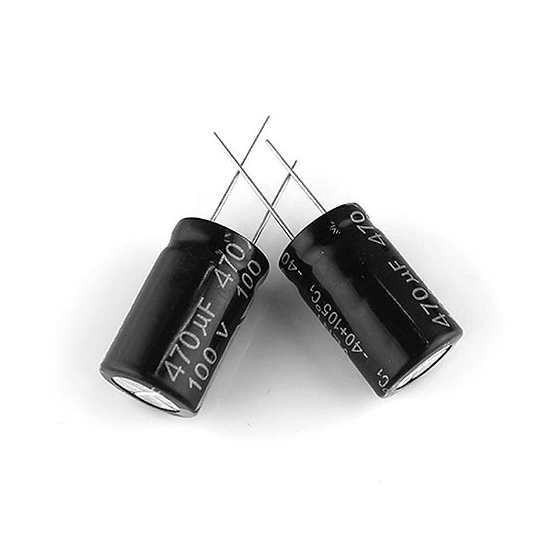 ytf防水电源常用电容100V/470UF 体积16*25mm 470UF100V电解 电容
