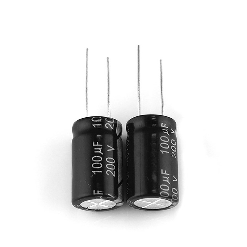 ytf 100UF/200V滤波电解电容 16*26mm 200V100UF铝电解电容 厂家