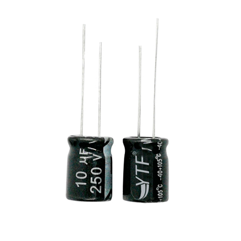 ytf原厂电解电容10UF250V 体积10*17mm 灯具照明常用滤波电解电容