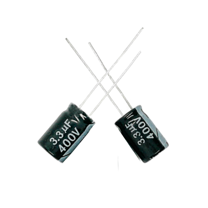 ytf电解电容400V3.3UF 体积6*12mm 3.3UF/400V耐高温电源常 用电容