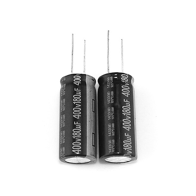 电解电容180UF/400V 体积18*36mm 400V180UF新能源充电桩用电 容器