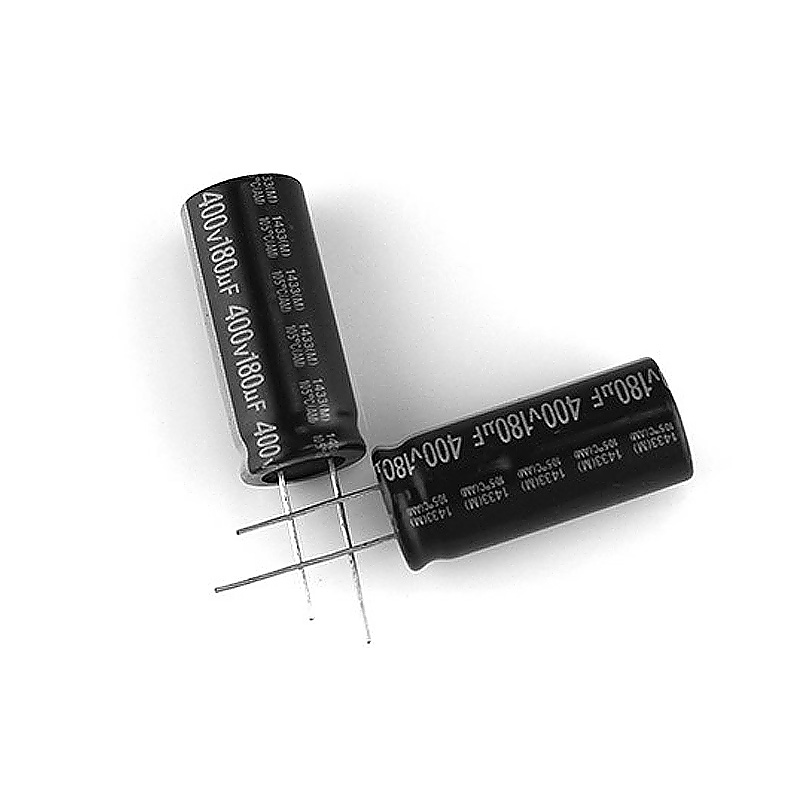 电解电容180UF/400V 体积18*36mm 400V180UF新能源充电桩用电 容器