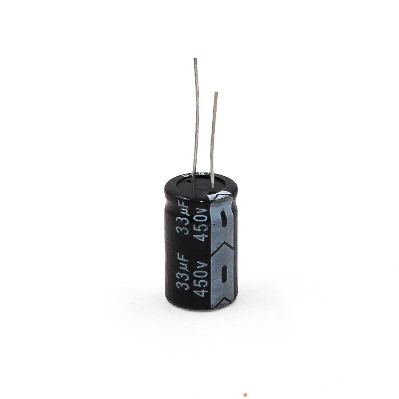 ytf品牌插件电解电容450V33UF 体积16*25mm 33UF450V电源常用 电容
