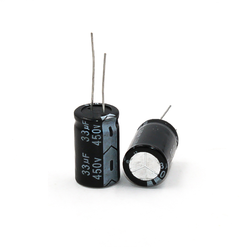 ytf品牌插件电解电容450V33UF 体积16*25mm 33UF450V电源常用 电容