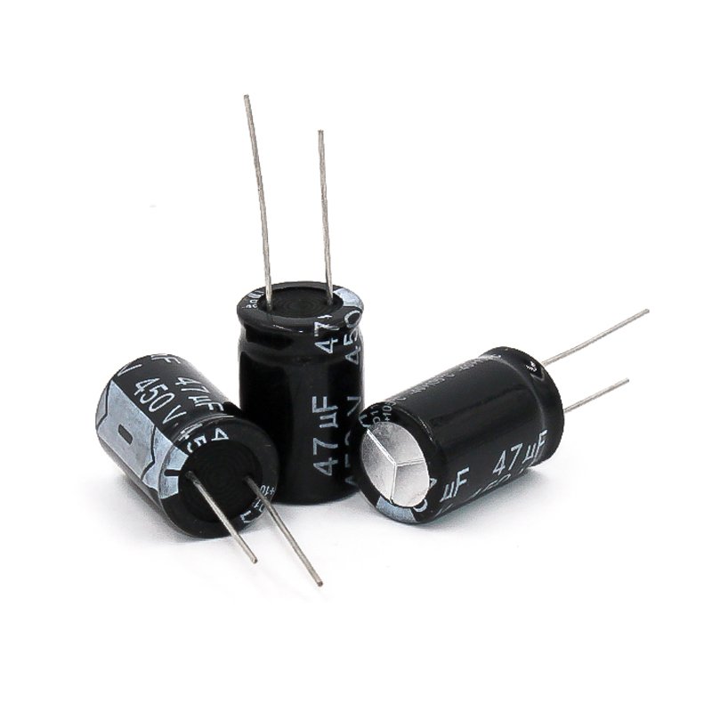 YTF品牌热销电解电容47UF/450V 16*25mm 450V47UF液晶电源电 容器