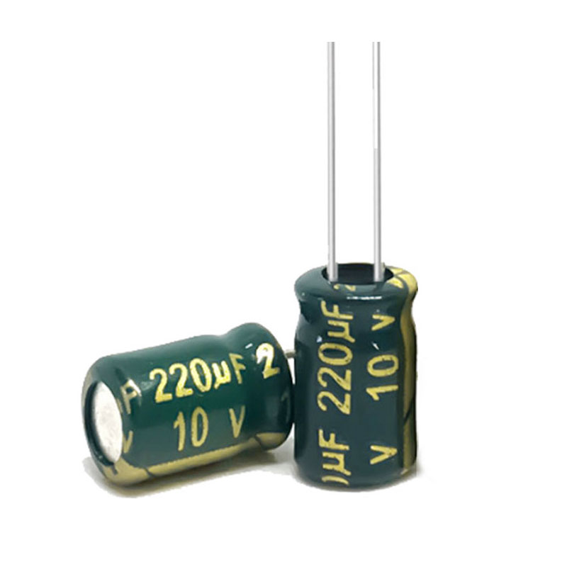 10V220UF高频低阻 绿金电解电容器 5*7mm开关电源适配器220UF/10V
