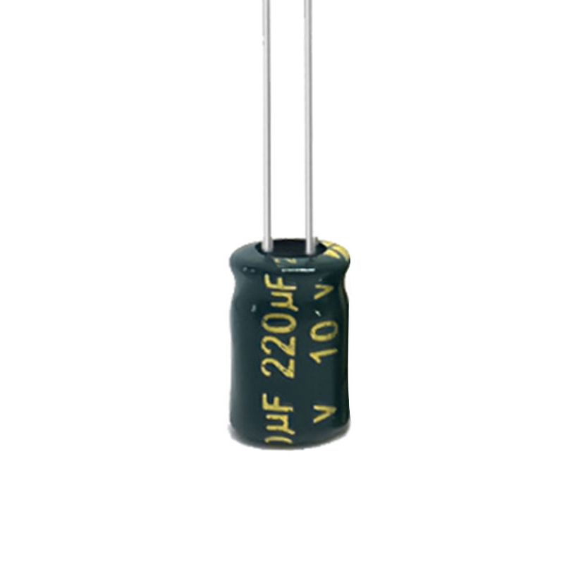 10V220UF高频低阻 绿金电解电容器 5*7mm开关电源适配器220UF/10V