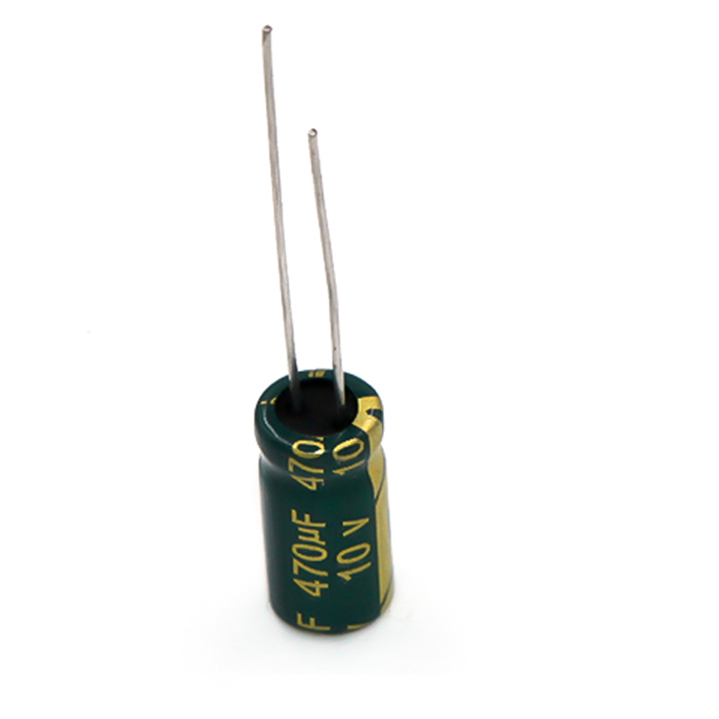 长寿命高频耐高温10V/470UF 体积6*11mm 470UF/10V铝电解电容 厂家