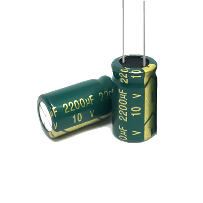  ytf 绿金电解电容10V2200UF 体积10*17mm 耦合启动高频低阻电解