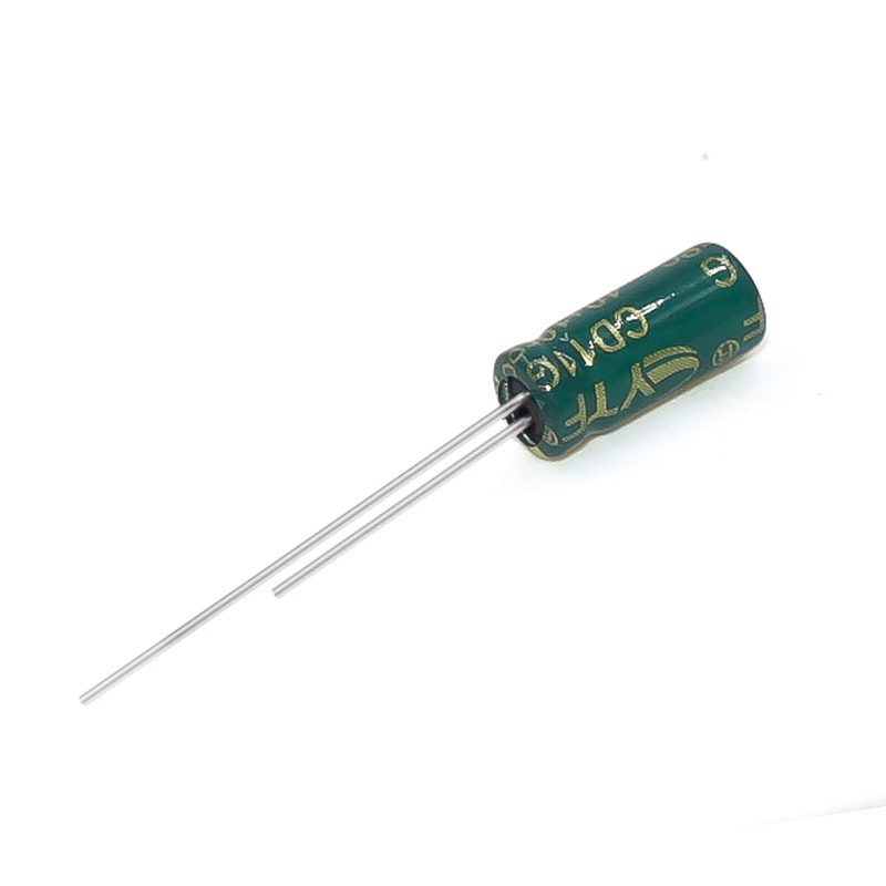 电解电容生产厂家 35V47UF 5*11mm 高频长寿耐高温 直插铝电解器