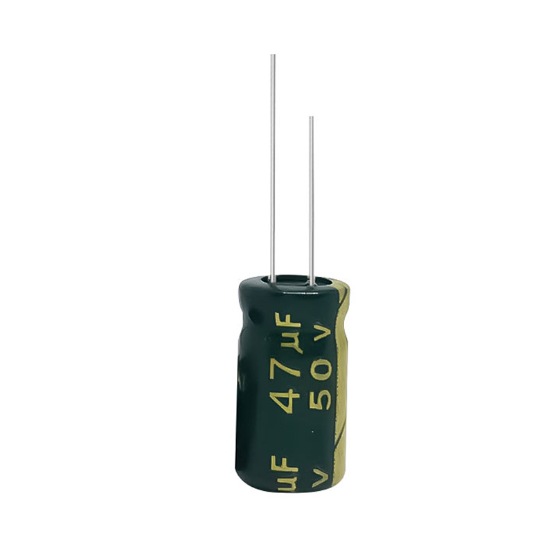 50V47UF绿金铝电解电容 6*12mm 高频低阻开关电源电解器 47UF/5 0V