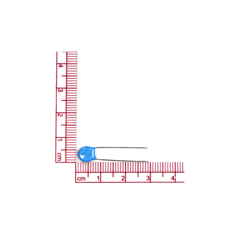 蓝色高压瓷片电容2KV221K 220PF 片径6.5mm 221/2KV磁片 瓷介 电容