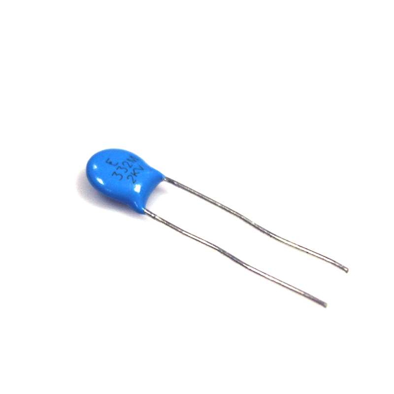 高压瓷片电容2KV332M 2000V 片径6.5mm 2KV/332M磁片 瓷介电容