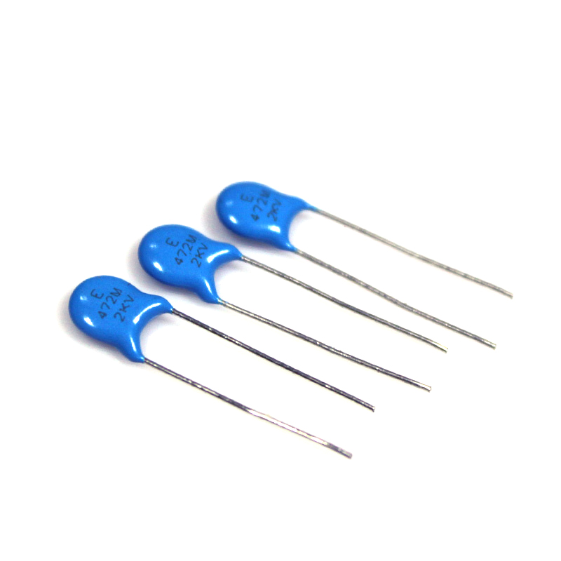 国产2KV472M P5mm 20% 高压瓷片电容 4.7NF 472M/2KV 片径6 .5mm