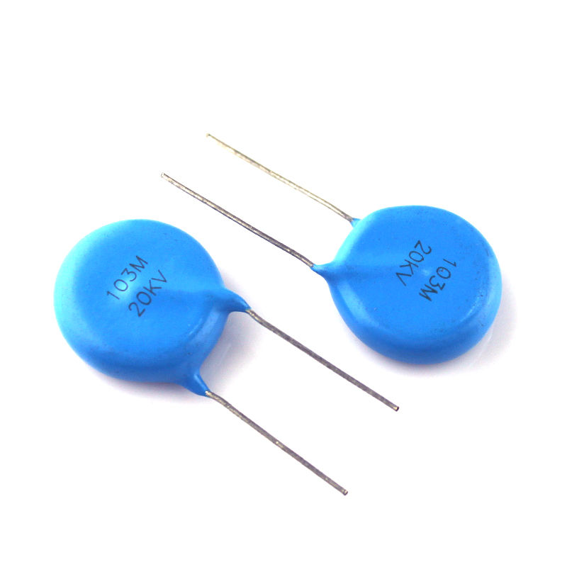 Y5V医疗 激光机常用陶瓷电容20KV103M P12mm 大芯片 高压瓷片电容