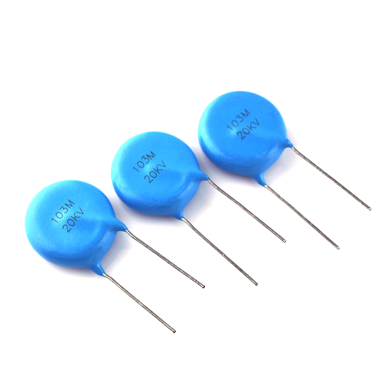 Y5V医疗 激光机常用陶瓷电容20KV103M P12mm 大芯片 高压瓷片电容