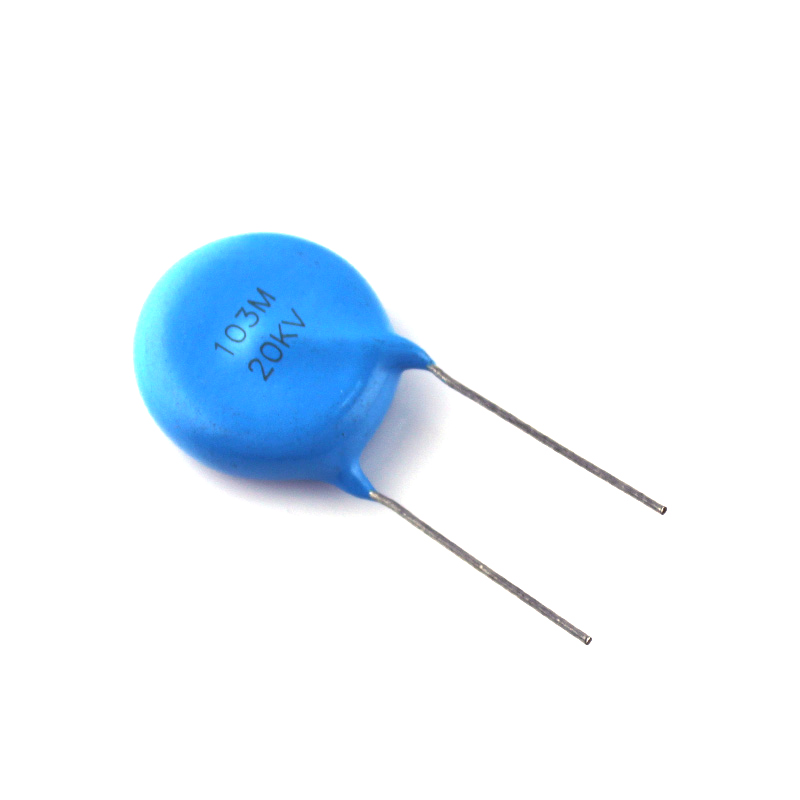 Y5V医疗 激光机常用陶瓷电容20KV103M P12mm 大芯片 高压瓷片电容