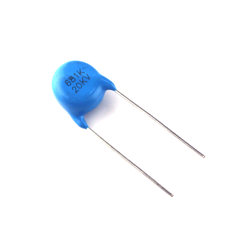 瓷片电容20KV681K 片径12.2mm P10mm 681K/20KV电机设备电源 常用