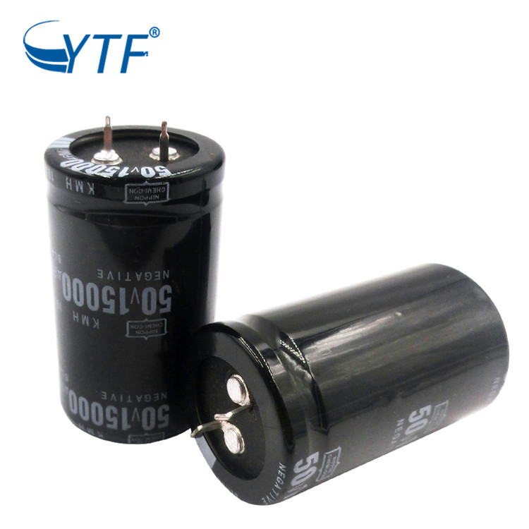 ytf音箱功放电源电容50V15000UF 30*50mm 国产牛角电解电容厂家