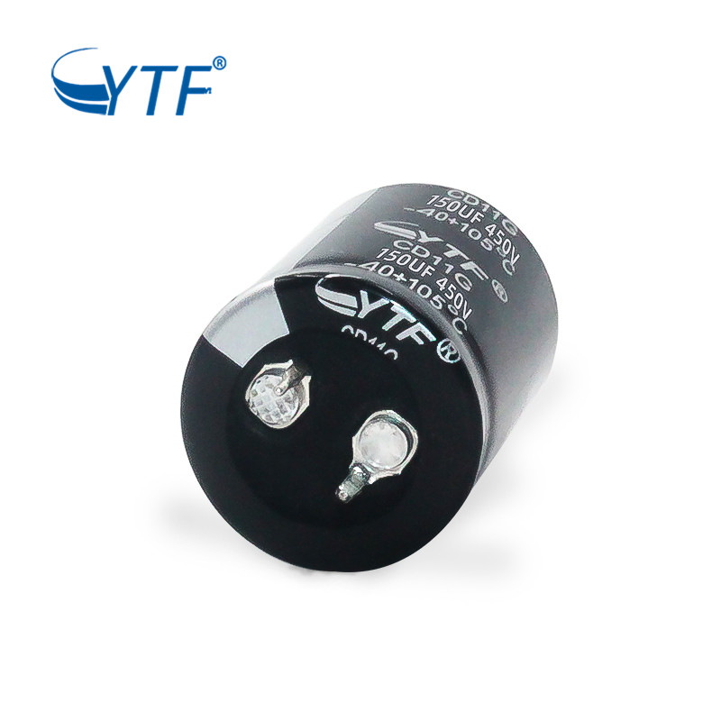 450V150UF牛角电解电容 22*40mm 电焊机变频器逆变器用电容批发