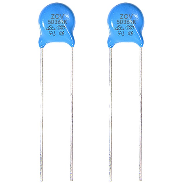 ZOV系列压敏电阻5D361K 360V 10% 直径5mm 5D-361K 防浪涌电压保护器