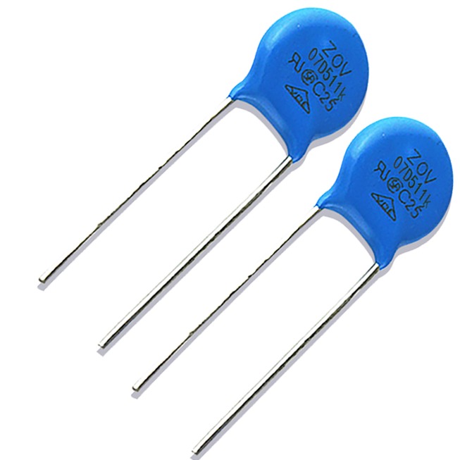 ZOV插件压敏电阻 511K7D 直径7mm 510V 7D511K防雷击环保电阻 厂家