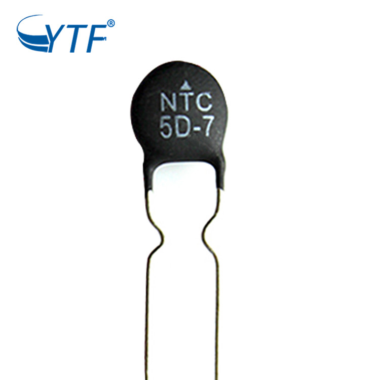 国产原装NTC 5D-7 5D7热敏电阻 直径7mm 直插负温热敏电阻厂家