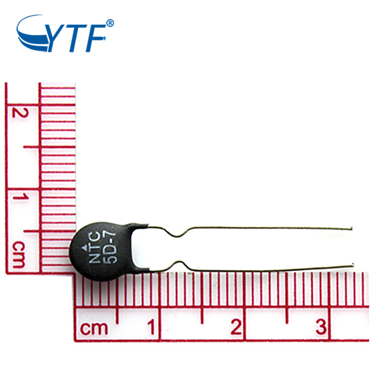 国产原装NTC 5D-7 5D7热敏电阻 直径7mm 直插负温热敏电阻厂家