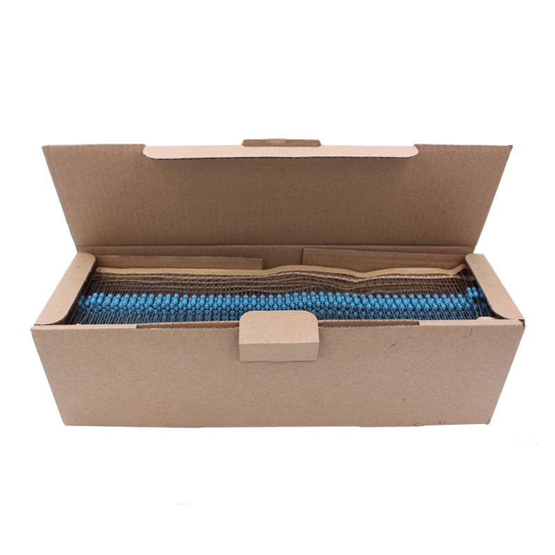 环保 金属膜电阻1\2w 精度1% 1.2R/2R/2.2R/82R/620R/820R/1.2K/68K/240K/680K/编带 全系列供应
