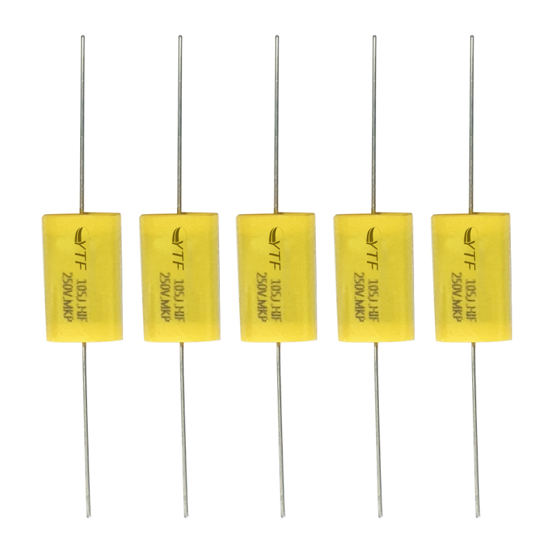 无极轴向105J/250V 1UF 250V105J高音喇叭发烧分频音频电容厂家